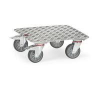 fetra fetra Chariot pour caisses KF 10 - tôle quintette en ALU Quantité:1