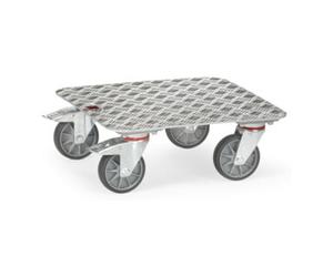 fetra fetra Chariot pour caisses KF 10 - tôle quintette en ALU Quantité:1