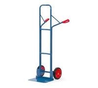 fetra fetra Diable en tube d'acier B1328V - roues à bandage caoutchouc, charge max. 300 kg Quantité:1