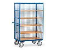 fetra fetra Fourgon 3392 avec ridelles grillagées - charge max. 750kg pneus TPE Quantité:1