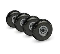 fetra fetra Roues PU increvables 260x85mm 4 pièces Quantité:4