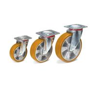 fetra fetra Roulette pivotante PU 160x50 mm - charge max. 350kg Quantité:1
