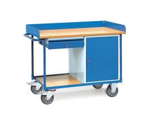 fetra fetra Servante d'atelier 2436 - charge max. 400kg pneus TPE Quantité:1