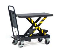 fetra fetra table élévatrice 6834 - charge max. 700kg pneus polyuréthane Quantité:1