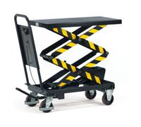 fetra fetra table élévatrice 6836 - charge max. 300kg pneus polyuréthane Quantité:1