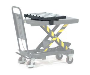 fetra fetra Transporteur à rouleaux avec couronne d'orientation à billes Quantité:1