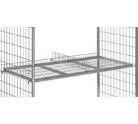 Fetra Grille de séparation pour plancher en treillis métallique pour largeur de plateau 510 mm