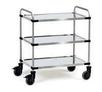 Fetra Matériel de transport Fetra Chariot en acier inoxydable 5005