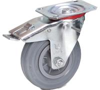 Fetra Matériel de transport Fetra Roulette pivotante avec frein 125 x 38 mm, 71112