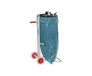 FETRA Poubelle H960xl500xP500 mm 120 l gris clair, RAL 7035 dispositif serrag...