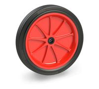 fetra Roue en caoutchouc plein Fetra 400 x 74 mm rainure, 72221R Quantité:1
