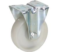 Fetra Roulette fixe en polyamide, 125x38 mm Taille de la roue