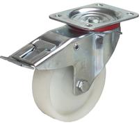 Fetra Roulette pivotante en polyamide avec frein, 150x40 mm Dimensions de la roue