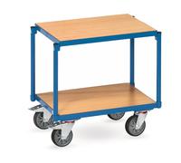 Fetra Roulettes à plateaux 13550 250kg 2p. 610x410mm bois, 13550