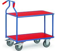 fetra table servante Optiliner 2 plateaux poignée ergonomique Expédié par le transporteur