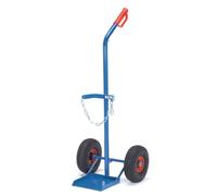 Fetra Transportgeräte Diable pour bouteilles en acier p.1fl.20-50 l roues gonflables, 51102
