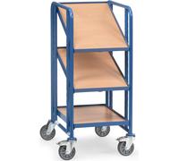 Fetra Transports Chariot pour bacs européens 2381 200kg 3p. 610x410mm bois, 2381