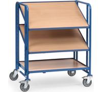 Fetra Transports Chariot pour bacs européens 2391 200kg 3p. 825x610mm bois, 2391