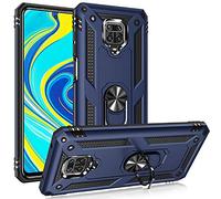 FETRIM Coque pour Xiaomi RedMi Note 9 Pro, Étui Antichoc Cover pour Redmi Note 9S/Note 9 Pro/Note 9 Pro Max Bleu Marin