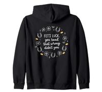 Fet's Luck You Read That Wrong Funny St Patrks Day 2026 Sweat à Capuche
