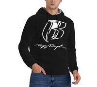 Fett Ruff Star Ryders Sweats-Shirts à Manches Longues décontractées pour Hommes Hoodies Pullover Fashion Lightweight Cabinage Shirt
