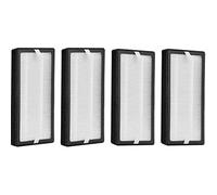 Fette Filter - AP-DT10FL Filtre de rechange de type HEPA compatible avec le purificateur d'air de bureau HomeMedics TotalClean AP-DT10BK et AP-DT10WT. Comparé à la pièce # AP-DT10FL - Lot de 4