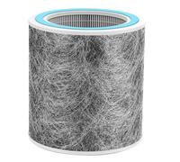 Fette Filter - Filtre de rechange de qualité supérieure compatible avec les modèles de purificateur d'air Shark # HP100, HP102, HC450, HC451, HC452. Pièce # HE1FKBAS & HE1FKBASMB - Lot de 1