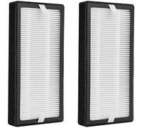 Fette Filter - Filtre de rechange pour purificateur d'air compatible avec le filtre de rechange Homedics TotalClean AP-DT10 et AP-DT10WT. Comparé à la pièce # AP-DT10FL - Lot de 2