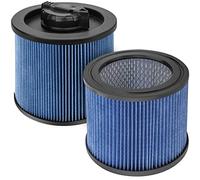 Fette Filter - Lot de 2 filtres à cartouche DXVC4002 de rechange compatibles avec DXVC4002 pour aspirateurs secs/humides de 12,7 litres.