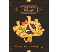Fettuccine Cookie Composition Notebook: Kingdom Run Journal with 120 wide ruled pages in a large 8.5 x 11 for school notes and everyday planning