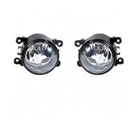 Feu Anti-Brouillard Avant Pour Ford pour Focus 3 2012-2014 | Cadres Phares Antibrouillard Couvercle Lumière Chromé Grille Phare Faisceau Câbles Lumières Halogène(Gauche et droite)