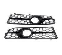 Feu Antibrouillard Grille Compatible Avec A4 Pour B7 2005-2008 Remplacement Pare-chocs Avant Antibrouillard Calandre Couverture Nid D'abeille Gauche Droite Paire Ensemble Voiture