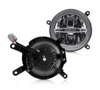 Feu Antibrouillard Kit Assemblage Phares Antibrouillard Led DRL Halo Pour Ford Pour Mustang Gen5 2005-2009 Calandre Centrale Lumière Jour Stationnement Feux anti-brouillard