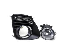 Feu Antibrouillard LED DRL Lumière Jour Pour Toyota Pour Corolla Pour Altis 2011-2013 Feux Antibrouillard Lunette + Pare-chocs Avant Petite 1 Ensemble Feux anti-brouillard(Withfoglights1SET)