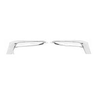 feu antibrouillard Pour BMW Série 5 G30 G31 2018-2022 Chrome Noir Pare-chocs Avant Feux Antibrouillard Feux De Jour Garniture Cadre Couvercle Capuchon(Chrome)