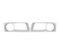 feu antibrouillard Pour BMW X6 E71 2012-2014 Pare-chocs Avant Antibrouillard Lampe Garniture Cadre Argenté Couvercle Capuchon Coque Couvercle 51117312595(Left and right)