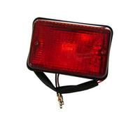 Feu antibrouillard WIPAC arrière rouge rectangulaire entourage noir