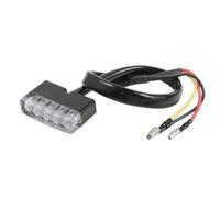 Feu AR pour retro Compact 39mm pour Scooter Custom Feu AR pour | fonction feu de position et frein, voltage 12V, installation universelle, sécurité accrue