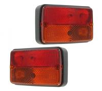 OC-PRO FEU Arriere 3 Fonctions pour Tracteur et Engin - Lot DE 2