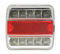 Feu arriere 5 functions 10 LED 100x10x37mm