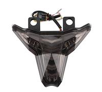 Feu Arrière à LED, Clignotant de Feu Arrière à LED de Moto Haute Luminosité DC12V Adapté pour Z1000 / ZX-10R Ninja/Ninja 400(Fumé)