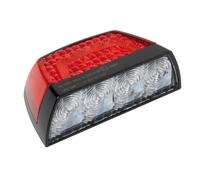 Lampa Feu arrière LED 41481 - Éclairage plaque d'immatriculation 12/24 V 2 fonctions