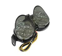 Feu Arrière À LED Modifié Pour Moto Feu De Freinage Avec Clignotant À LEd Pour YZF Pour R6 Pour YZF-R6 Pour XJR 1300 2000-2002 Feux Stop(Black 2)