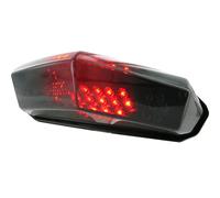 Feu arrière à LED STR8 Black Line avec clignotants, Aprilia RX 50, SX 50 / CPI S