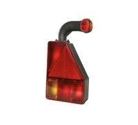 Aspöck Feu Arrière Droit Earpoint I 12 V à Baïonnette 5 Broches | Feu droit étanche IP54 homologué E9 et ADR Zone 2. Idéal pour remorque, caravane et camion de transport de marchandises.