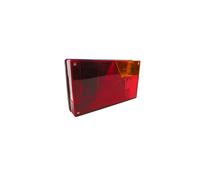 Aspöck Feu Arrière Multipoint I Droit à Baïonnette 5 Broches 12 V | Feu 5 fonctions homologué E9 pour remorque, camion et engin agricole. Montage droit rapide avec connexion 5 broches.