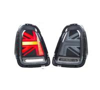 Feu arrière automobile Pour Mini pour Cooper R56 R57 R58 R59 2007-2013 | Feu arrière LED assemblage, fumé Union Jack, position/frein/clignotant séquentiel/marche arrière, plug-and-play