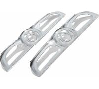 Feu arrière Barrettes Feu arrière pour Fiat Doblo 2010-2014 Chrome ABS Mat 2pcs