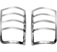 Feu arrière Barrettes Feu arrière pour Peugeot Partner 1996-2008 Acier inoxydable Argent 2x