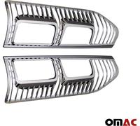 Feu arrière Barrettes Feu arrière pour Renault Trafic 2014-2021 Chrome ABS Argent 2pcs